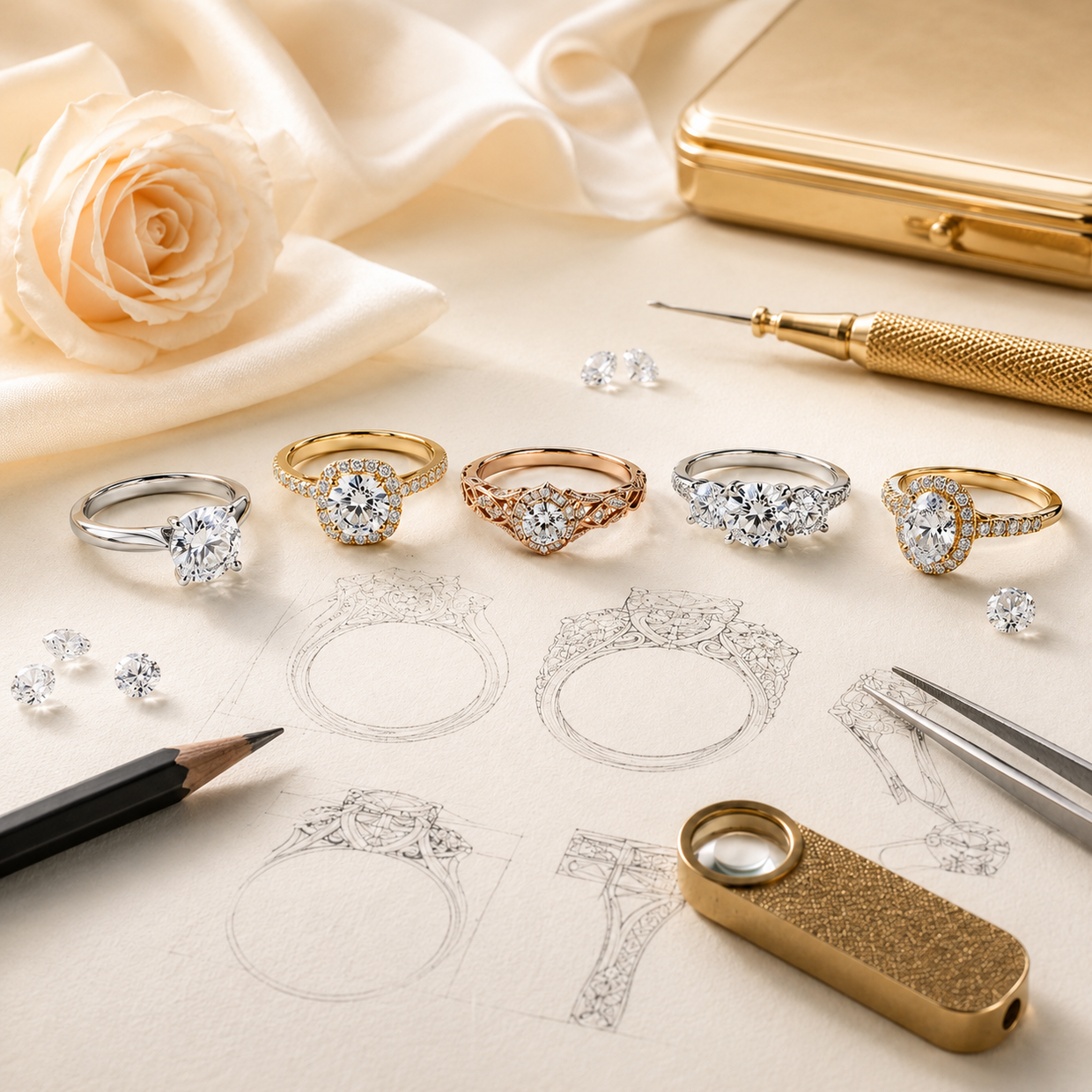 Custom Engagement Rings