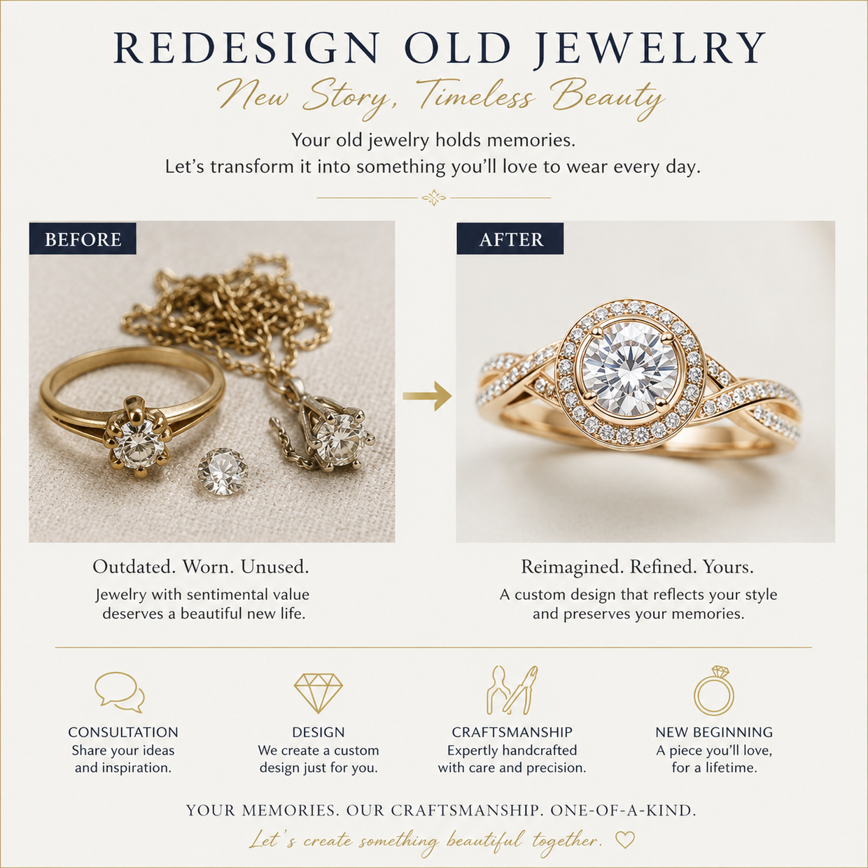 Redesign Old Jewelry